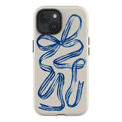 Stilrent Mobildeksel med Bånddesign og Dobbeltlag - iPhone 14 Plus