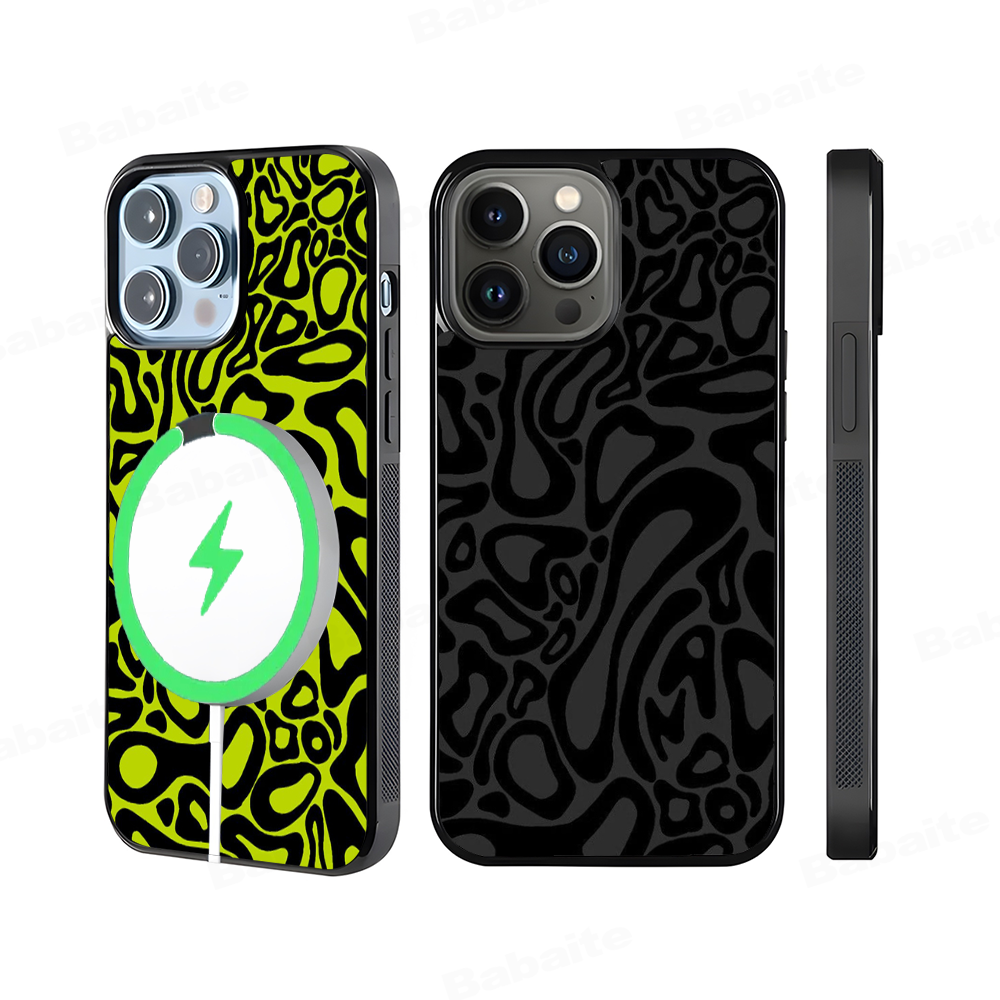 Deksel med MagSafe kompatibelt og mønster design - iPhone 14 Pro Max