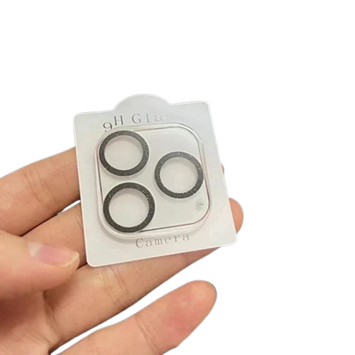 Bling Glitter Diamant Kamera Linsebeskytter for alle iPhone Modellene - Glitter linsebeskytter