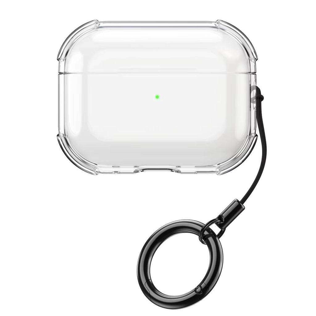 Gjennomsiktig Clear Case for AirPods Pro 3 – Shockproof Beskyttelsesdeksel