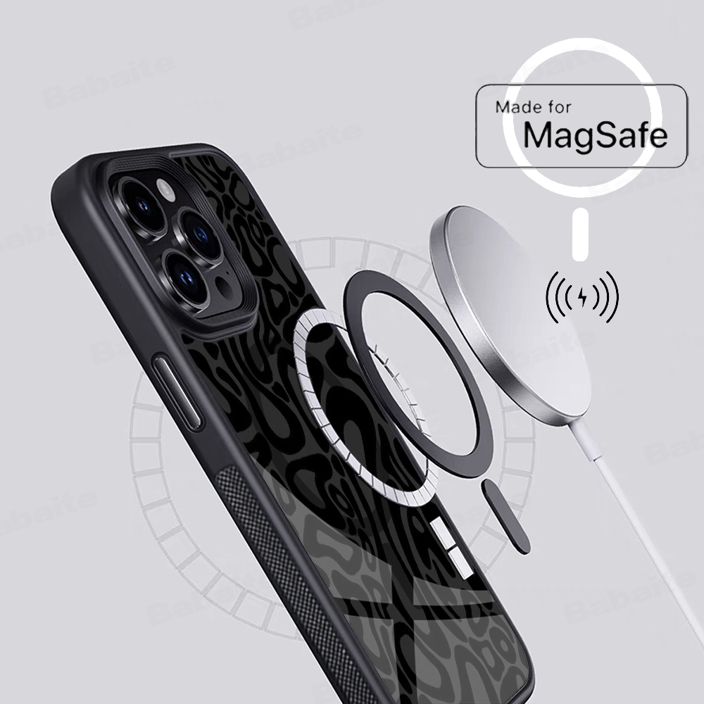 Deksel med MagSafe kompatibelt og mønster design - iPhone 14 Plus