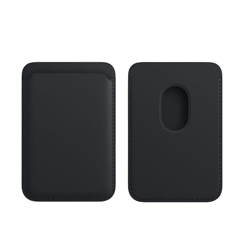 Lær Lommebok Etui med Kortholder og MagSafe