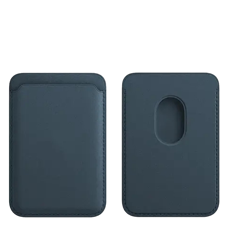 Lær Lommebok Etui med Kortholder og MagSafe