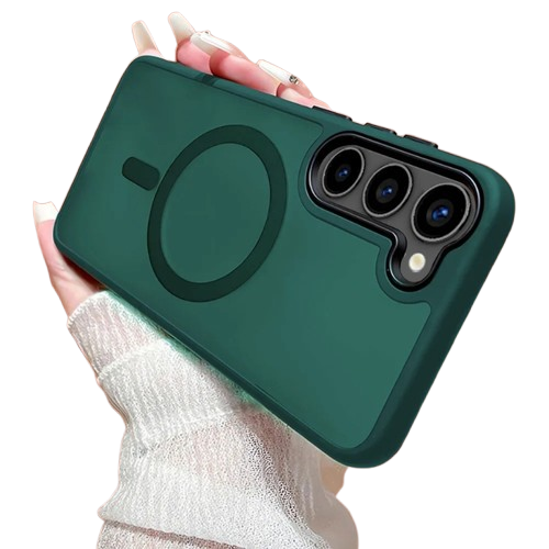 Magnetisk Matt Deksel med Trådløs Ladefunksjon - Samsung Galaxy S24 Ultra