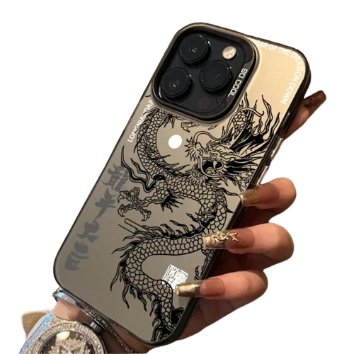 Kinesisk Drage Deksel - iPhone 15 Pro