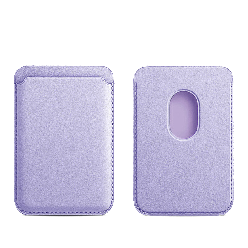 Lær Lommebok Etui med Kortholder og MagSafe