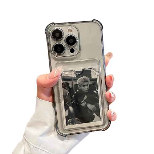 Mobildeksel Med Kort Og Bildeholder - iPhone 14 Pro Max