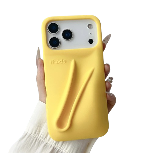 Silikon Lipstick/Leppestift/Lipgloss Holder Mobil Deksel - iPhone 14 Pro Max