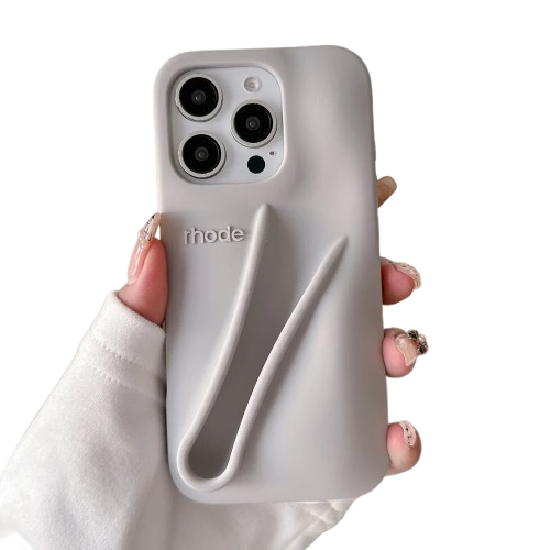 Silikon Lipstick/Leppestift/Lipgloss Holder Mobil Deksel - iPhone 14 Pro Max